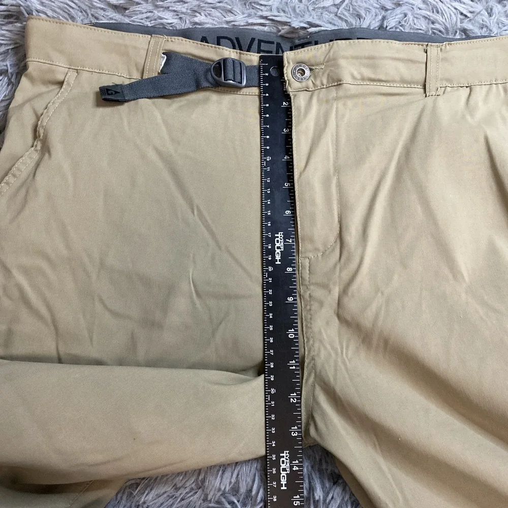 Gerry On The Go Adventures Men's Sz 38x31 Outdoors Hiking Performance Tan Pant
